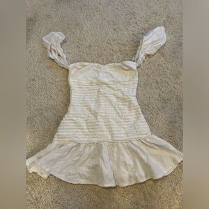 White Hello Molly Dress